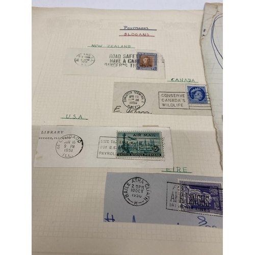 391 - A COLLECTION OF POSTAL HISTORY