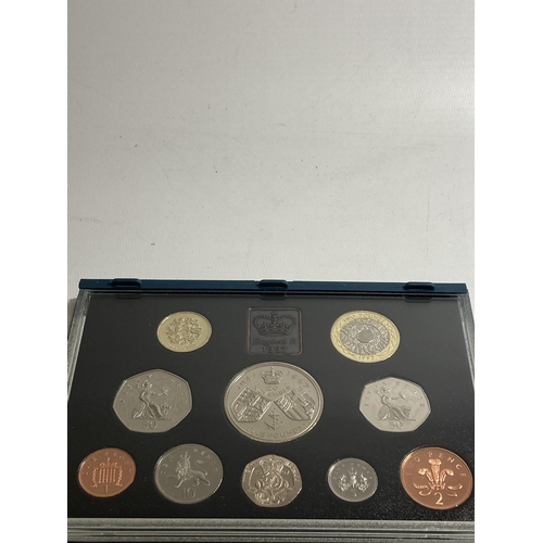 414 - THE ROYAL MINT 1997 PROOF COIN COLLECTION WITH COA