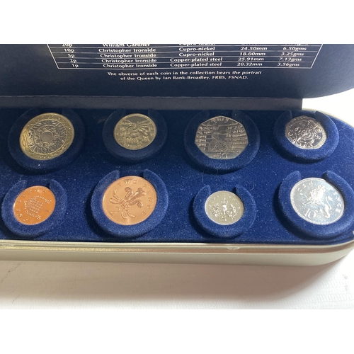 422 - THE ROYAL MINT 2000 UK TIME CAPSULE PROOF COIN SET WITH COA