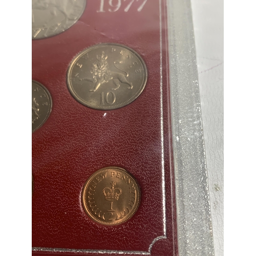 461 - A 1977 SILVER JUBILEE GREAT BRITAIN SEVEN COIN SET