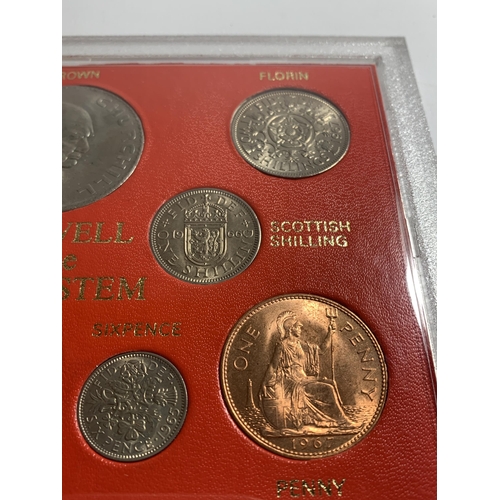 462 - A GREAT BRITAIN FAREWELL TO THE £SD SYSTEM PRE-DECIMAL TEN COIN SET