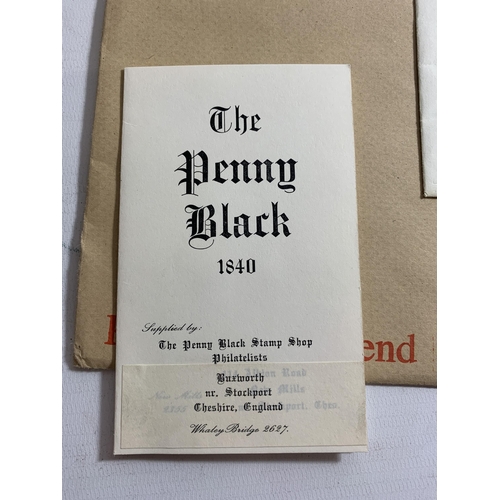 491A - A PENNY BLACK STAMP