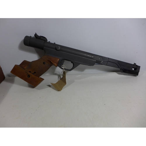 320 - A BOXED 'ORIGINAL' MOD 10 .177 CALIBRE AIR PISTOL, 18CM BARREL, SERIAL NUMBER 07425, LENGTH 41CM, TI... 