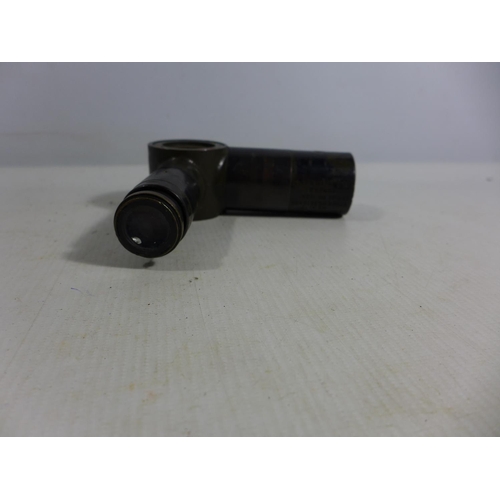 329 - A WORLD WAR II TELESCOPE ELBOW MK2 A1, LENGTH 12.5CM