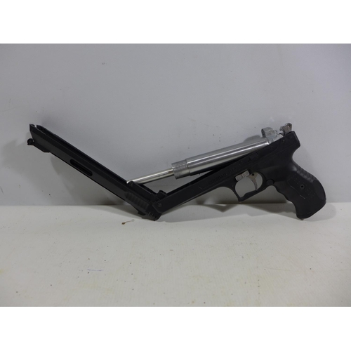 342 - A BEEMAN P17 .177 CALIBRE AIR PISTOL, 19CM BARREL, LENGTH 23.5CM