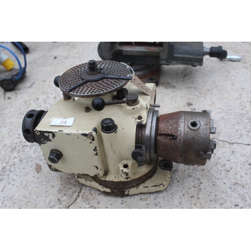 24 - DIVIDING HEAD  NO VAT