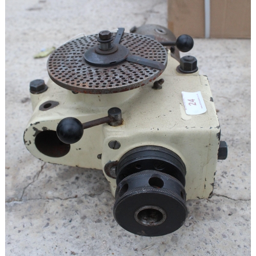 24 - DIVIDING HEAD  NO VAT