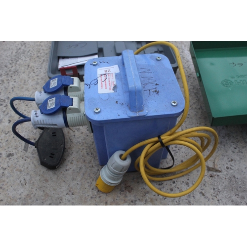 28 - 110V TO 240V TRANSFORMER  NO VAT