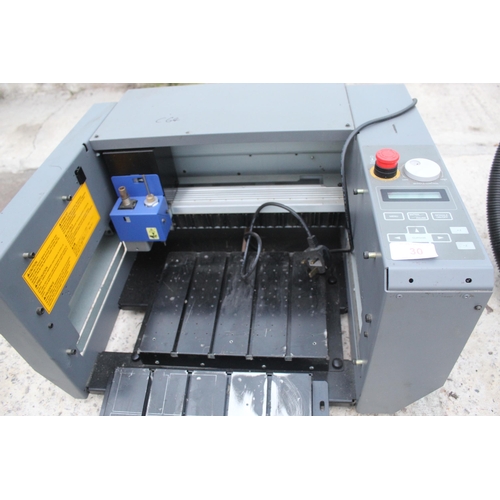 30 - ROLAND EGX300 CNC ENGRAVER - SOFTWARE AVAILABLE VIA EMAIL, CONTACT OFFICE  NO VAT