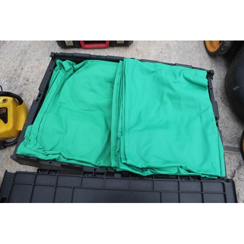 357 - 19 PAIRS OF GREEN OVERALLS 108R NO VAT