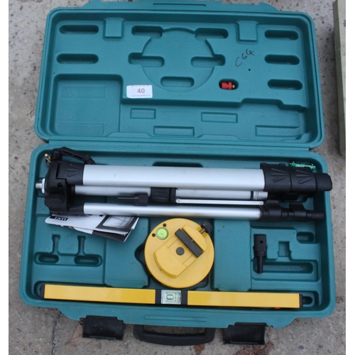 40 - LASER LEVEL  NO VAT