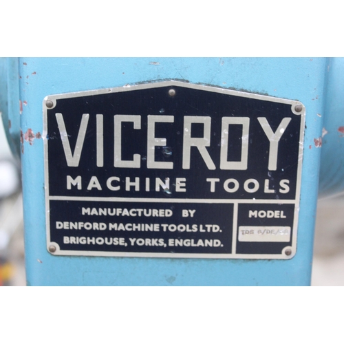 48 - VICEROY BOWL TURNING WOOD LATHE 3PH (WORKING)  NO VAT