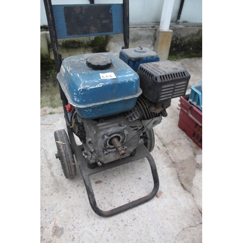 7 - HONDA GX160 ENGINE 5.5HP  ON TROLLEY IN WORKING ORDER NO VAT