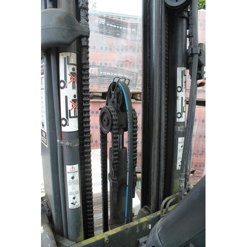 119 - MITSUBISHI 2.5 Tonne GAS FORK LIFT TRUCK TRIPLE MAST - ON SITE LAST 10 YEARS - 6300 HRS + VAT