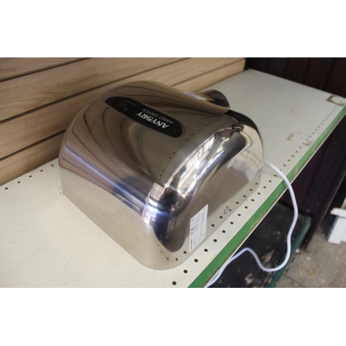 156 - HAND DRYER AS NEW  + VAT