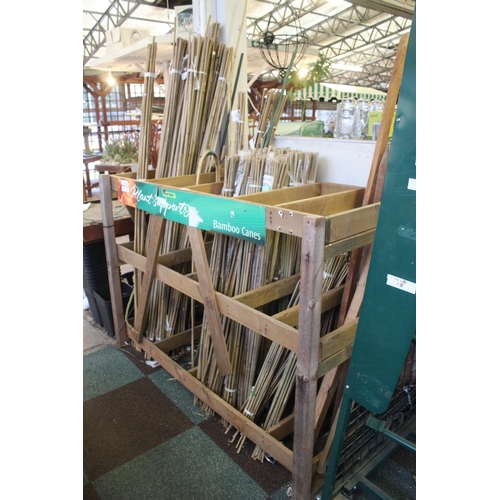 180 - VARIOUS GARDEN CANES  + VAT