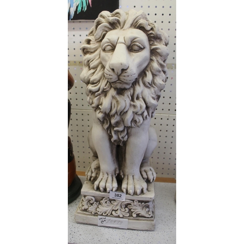 382 - CONCRETE LION  + VAT