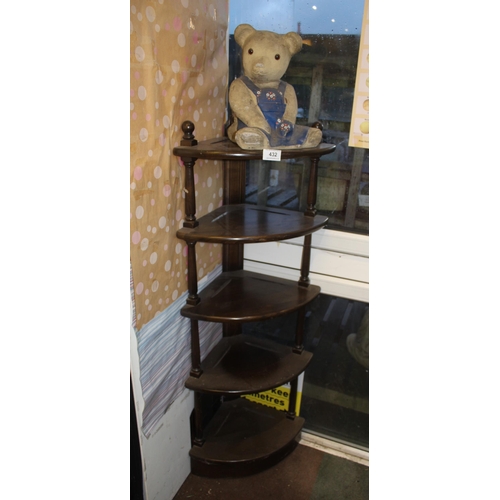 432 - 5 TIER WOT NOT WITH CONCRETE TEDDY BEAR  + VAT