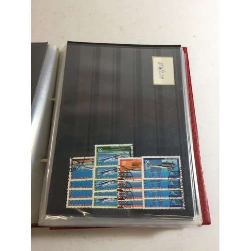 326 - BERLIN , 1974/84 , A FINE USED , DUPLICATED ACCUMULATION IN RED STOCK BINDER