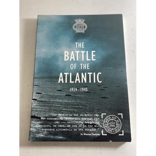 327 - THE BATTLE OF THE ATLANTIC , 5 COIN SET OUT OF SET OF 6 . INCLUDES 1 X £20 COIN , 4 X HALF CROWNS