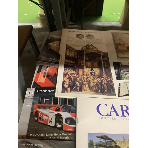 1119 - A GROUP OF CAR RELATED MAGAZINES ETC