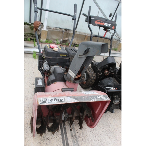 108 - SNOW BLOWERS NON RUNNERS NO VAT