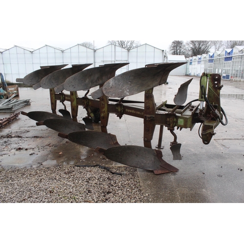 241 - A FOUR FURROW DOWDSWELL PLOUGH + VAT