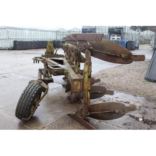 241 - A FOUR FURROW DOWDSWELL PLOUGH + VAT