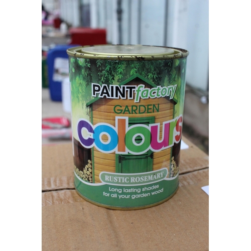 442 - NEW GREEN ROSEMARY PAINT 750 ML  NO VAT