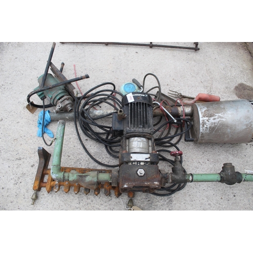 468 - PUMP, MOTORS ETC  NO VAT