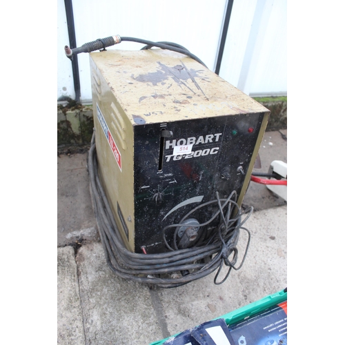 514 - HOBARK TG200 TIG WELDER NO VAT