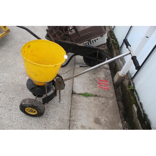 533 - FERTILISER SPREADER + VAT