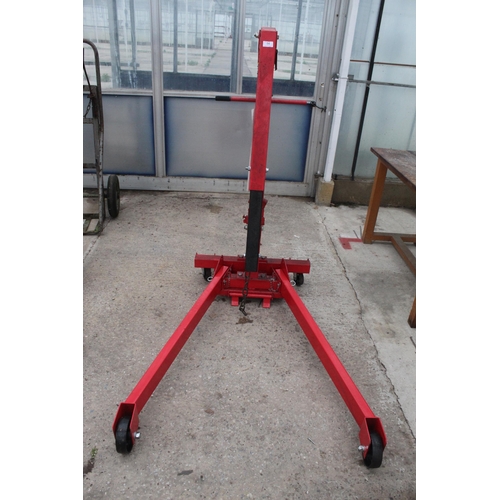 54 - 1 TONNE ENGINE CRANE NO VAT