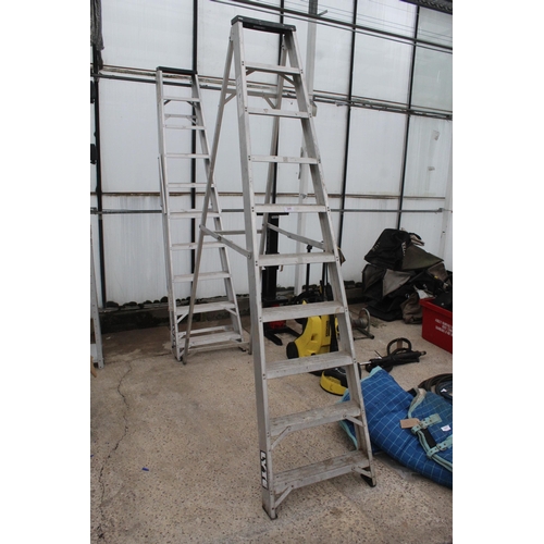 540 - TWO STEP LADDERS  NO VAT