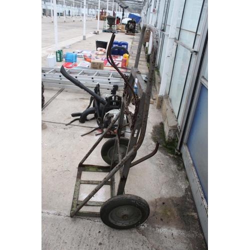 55 - GAS BOTTLE TROLLEY NO VAT