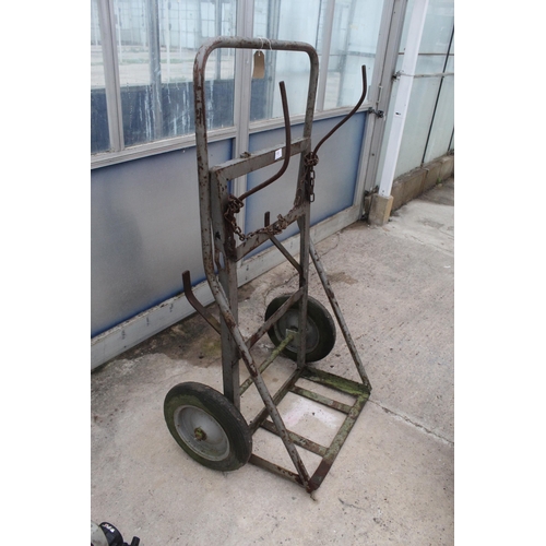 55 - GAS BOTTLE TROLLEY NO VAT