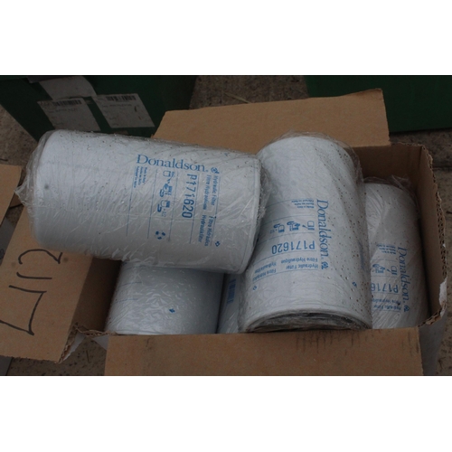 632 - 10 DONALDSON MANITOU HYDRAULIC FILTERS  + VAT