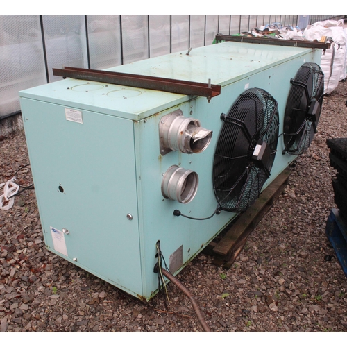 762 - DOUBLE FAN REFRIGERATION UNIT + VAT