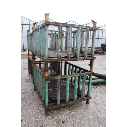 783 - 2 HEAVY DUTY STILLAGES + VAT