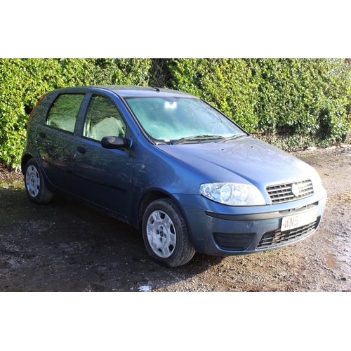 186 - 2004 FIAT PUNTO WN54OFG PETROL MANUAL 48439 MILES INTERIOR IN EXCELLENT CONDITION RUNS & DRIVES NO M... 