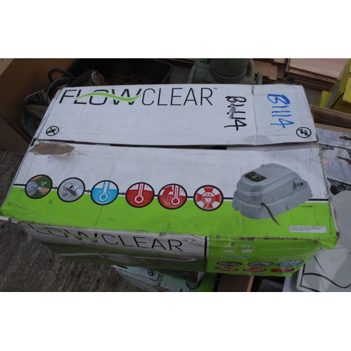 344 - 3 FLOWCLEAR POOL HEATERS  NO VAT