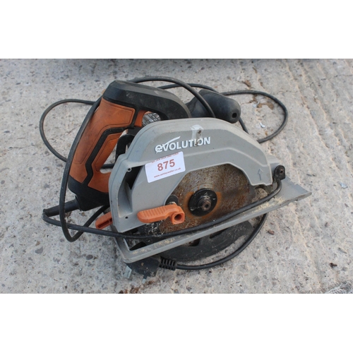 875 - REVOLUTION CIRCULAR SAW NO VAT