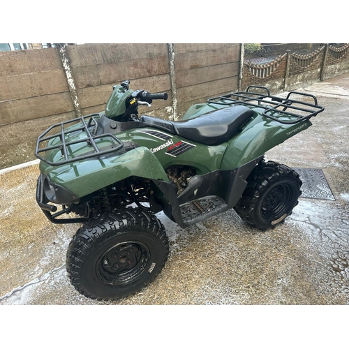 121 - KAWASAKI KVF750 4X4  FARM QUAD BIKE 2005 RUNNING ORDER LOW HOURS NO VAT