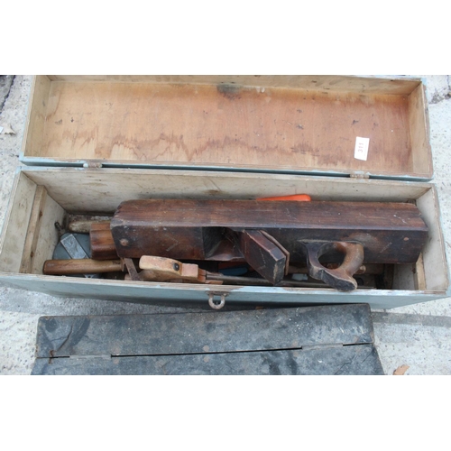 311 - 3 WOOD WORKING TOOLS  NO VAT