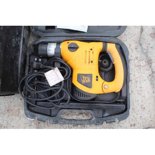 317 - JCB AND DEWALT DRILL (WORKING) NO VAT