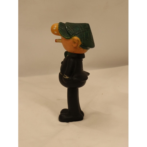 131 - A VINTAGE 1969 COLLECTABLE ANDY CAPP FIGURE, HEIGHT 23CM