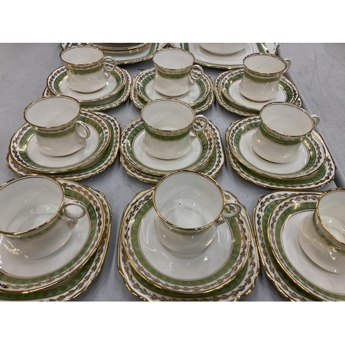 163 - A VINTAGE ROYAL ALBERT PART CHINA TEASET TO INCLUDE  CAKE PLATES, A SUGAR BOWL, CREAM JUGS, CUPS, SA... 