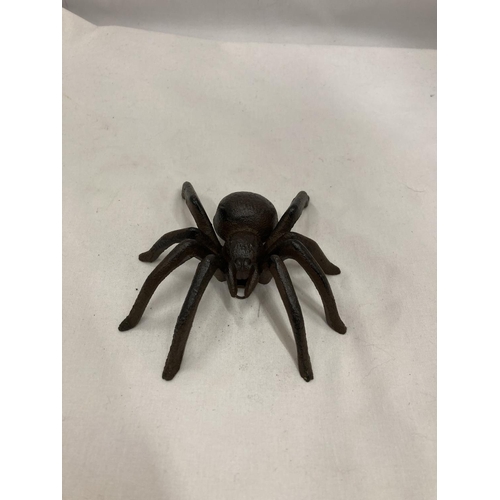 211 - A CAST METAL MODEL OF A SPIDER