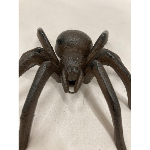 211 - A CAST METAL MODEL OF A SPIDER