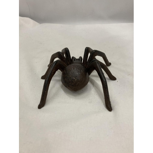 211 - A CAST METAL MODEL OF A SPIDER